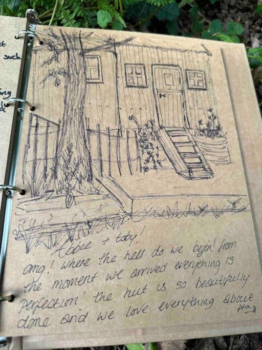 Cornwall Woodland Shepherd'S Hut - Dennis Hut 博德明 外观 照片