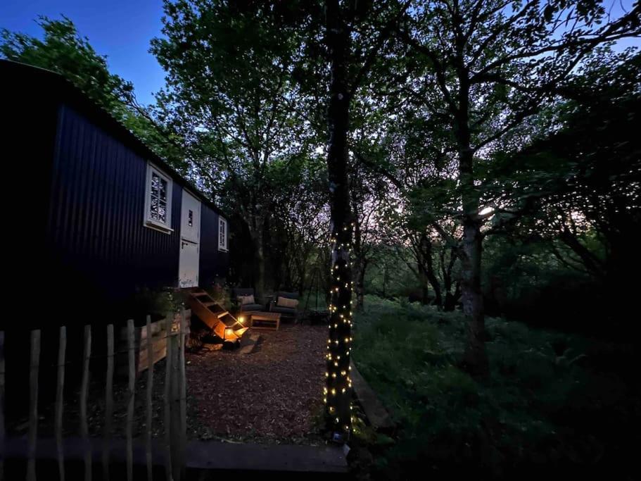 Cornwall Woodland Shepherd'S Hut - Dennis Hut 博德明 外观 照片