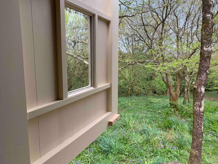 Cornwall Woodland Shepherd'S Hut - Dennis Hut 博德明 外观 照片